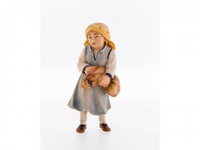  Mädchen mit Mehlsack